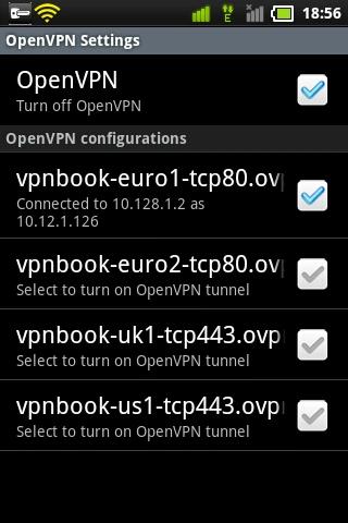 OpenVPN Setting Connected