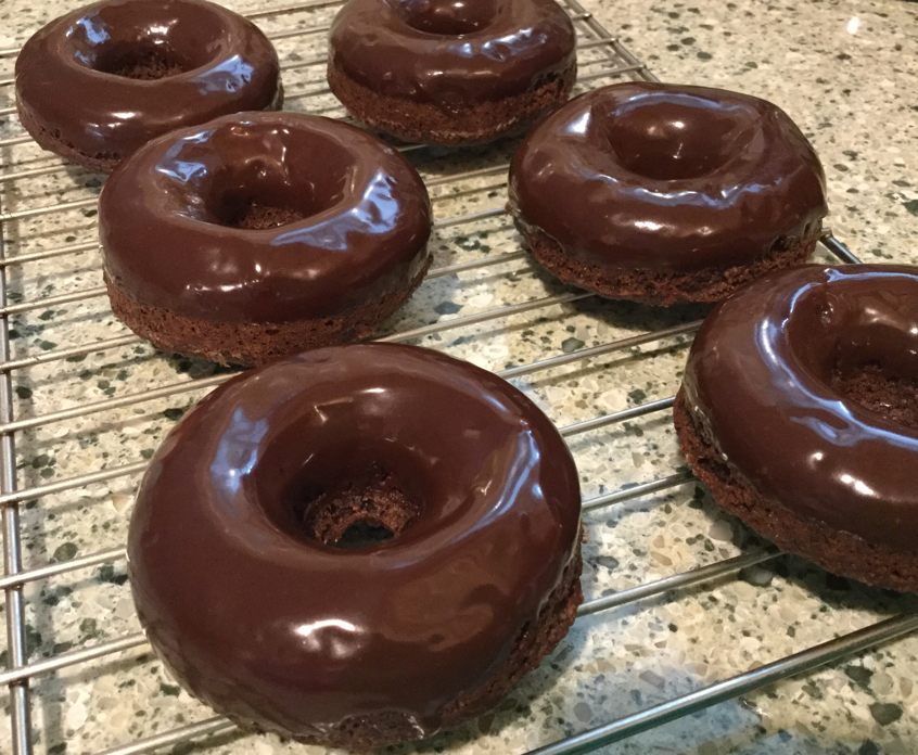 Double Chocolate Donuts