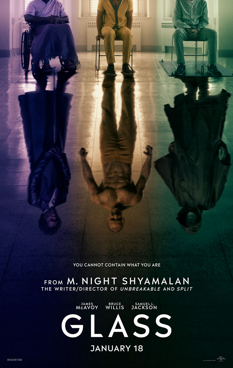 M Night Shyamalan S Glass Full Production Notes - level 0 to 100 in arsenal home invasion ep 5 roblox