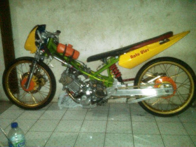 Modifikasi Motor Jupiter MX Drag