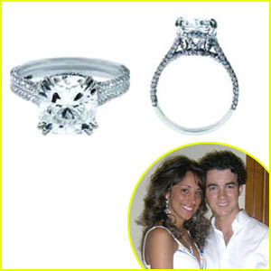 Kevin Jonas Diamond Engagement Ring3