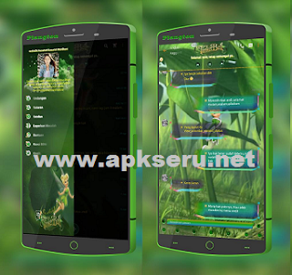 Download BBM Mod TinkerBell Apk Terbaru V2.13.1.14 Android (Clone)