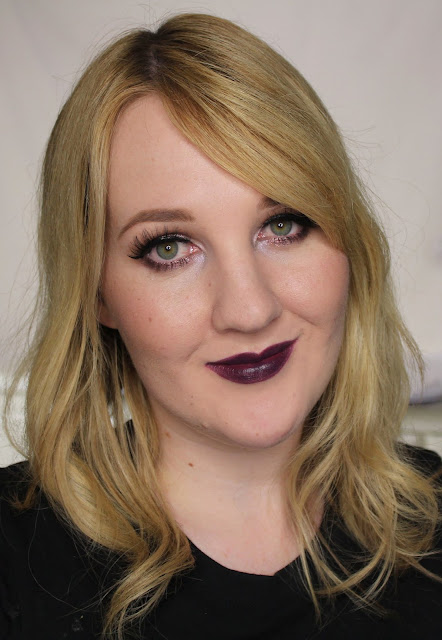 Maybelline Loaded Bolds Lipstick - Blackest Berry Swatches & Review