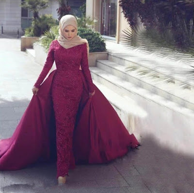 فستان محجبات سواريه تركي 7