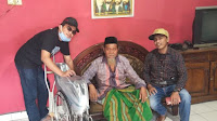 Bantauan Kursi Roda Dari RSUD dr. Chasbullah Abdulmadjid, Ormas GIBAS Berikan ke Penderita Patah Tulang