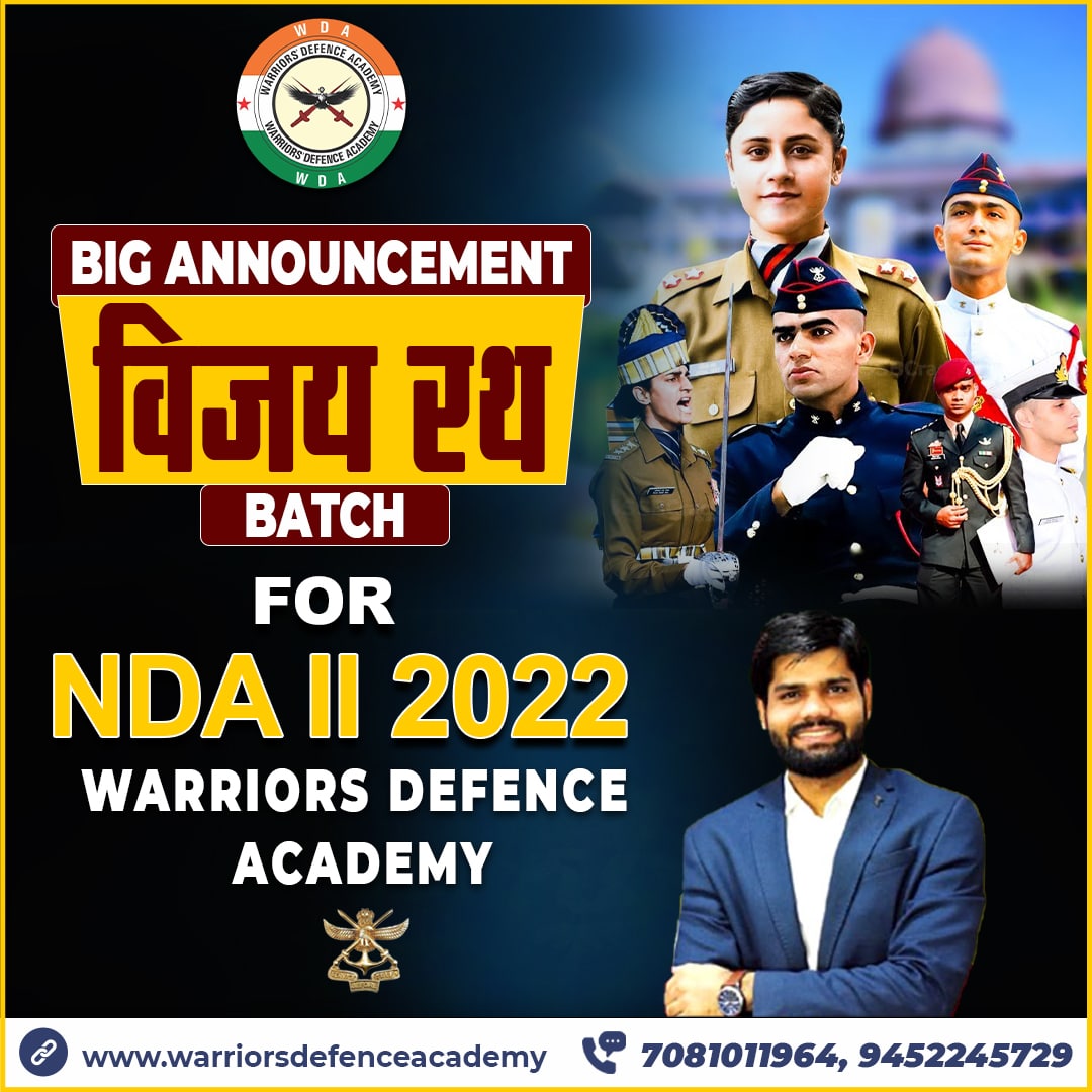 Best NDA Coaching in Lucknow | Warriors Defence Academy Lucknow | India