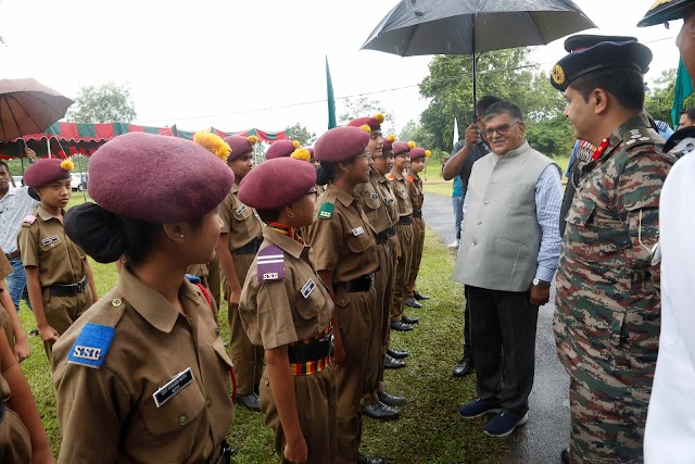 Assam Governor Kataria visits Goalpara Sainik School 