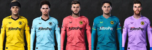 Wolverhampton Wanderers New Premier League Kits Season 2022-2023 For eFootball PES 2021