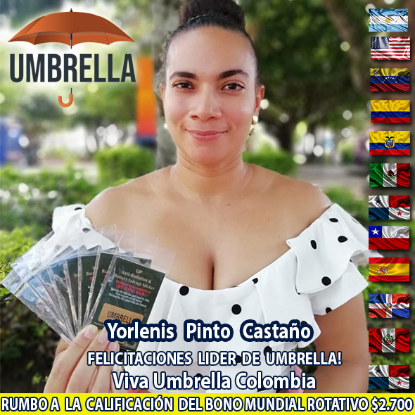 Yorlenis Pinto Castaño Líder Umbrella Internacional