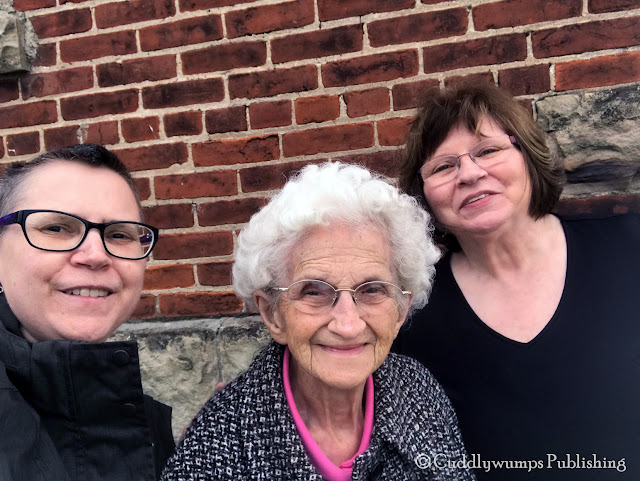 Roby Sweet with her Mom and Grandma--November 2017