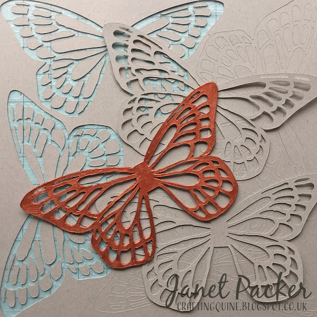 ** TUTORIAL ** Two-Step Cutting for Chipboard and Thicker Cardstock. Butterfly - Angel - Fairy Wings cut from Silhouette Chipboard. Designed by Janet Packer https://craftingquine.blogspot.co.uk for Graphtec, Silhouette UK.