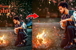 Punjubi Lohri Photo Editing 2024 | Festival Lohri Photo Editing