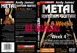 Lick Library - Metal Rhythm Guitar In 6 Weeks With Andy James Week 4