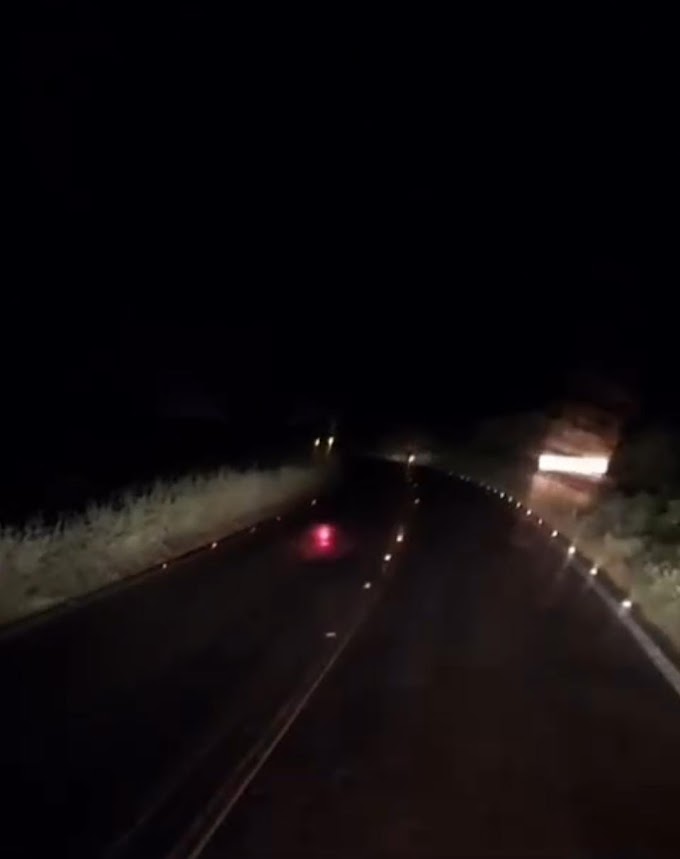 VÍDEO : BURACO NA RN-118 ENTRE JUCURUTU E CAICÓ CAUSA ACIDENTE 