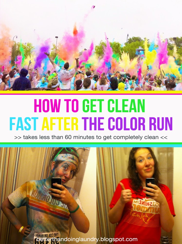 Better Than Doing Laundry: How To Get Clean FAST After The ...