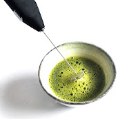 milk frother to mix matcha