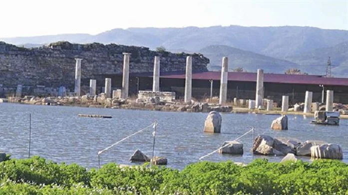 Ancient Magnesia in western Turkey submerged once again