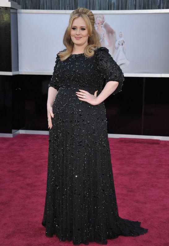 adele jenny packman adele vestida de jenny packman vestido largo