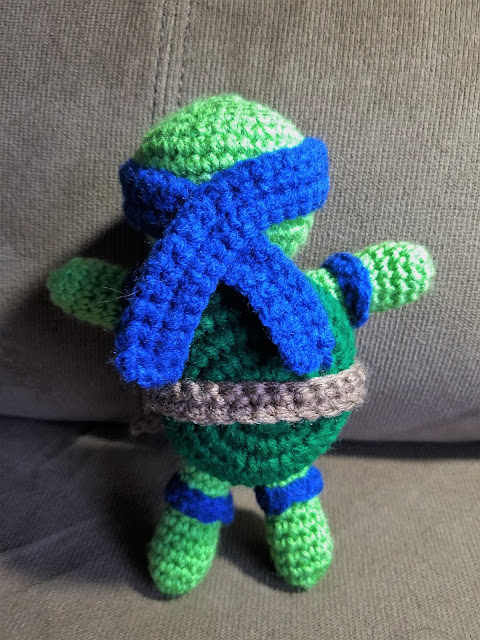 Leonardo Teenage Mutant Ninja Turtle Crochet