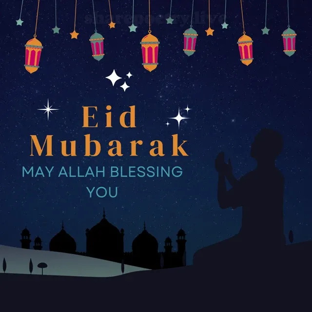 Happy Eid-ul-Fitr HD Wallpaper 2024 Collection Download