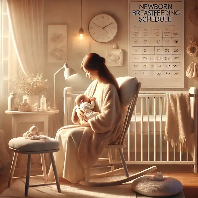 Newborn Breastfeeding Schedule