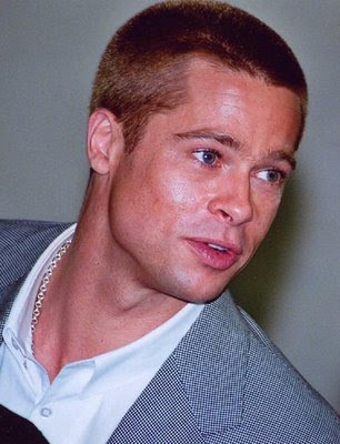 Brad Pitt Bald. Short Hairstyles Brad Pitt