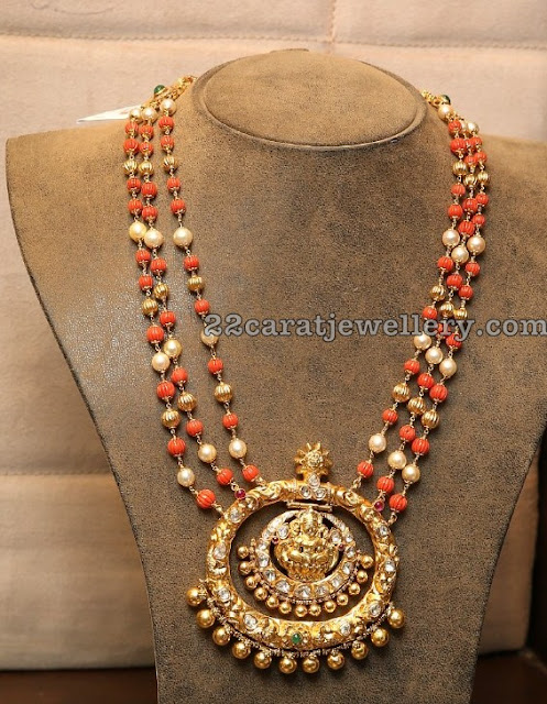 Coral Beads Set From Hiya Jewellers