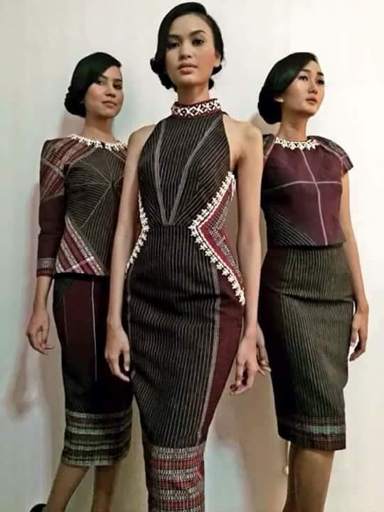 27 Model Gaun Dari Ulos Batak, Paling Trend!
