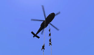 arma3でヘリコプターからのファストロープ降下を再現するスクリプト