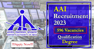 596 Posts - Airports Authority of India - AAI Recruitment 2022(All India Can Apply) - Last Date 21 January at Govt Exam Update