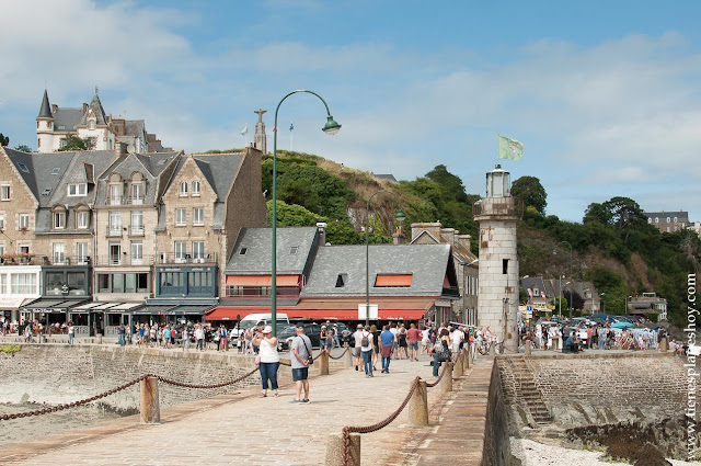 Puerto de Cancale que visitar en Bretaña Normandía