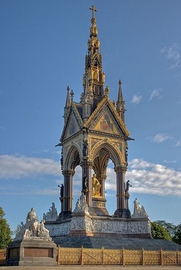 The Albert Memorial in Hyde Park, London - Copy