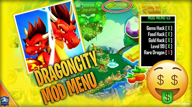  Dragon City adalah aplikasi permainan yang dibuat ulang dengan tambahan berbagai fitur ya Cheat Dragon City Terbaru