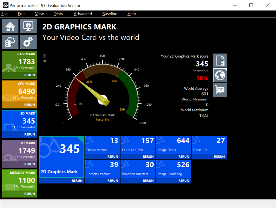 Uji Video Card 2D