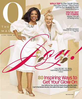 Oprah And Ellen on O Magazine Cover December 2009 photos