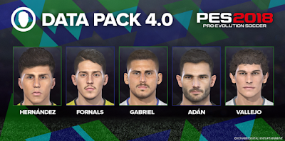 PES 2018 Official Update Patch 1.05 + Datapack 4.0