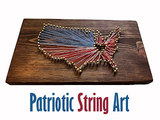 Patriotic String Art