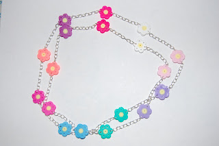 Multi-Colored Flower Chain
