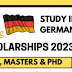 Scholarships in Germany for Nigerian Students in 2023–2024 