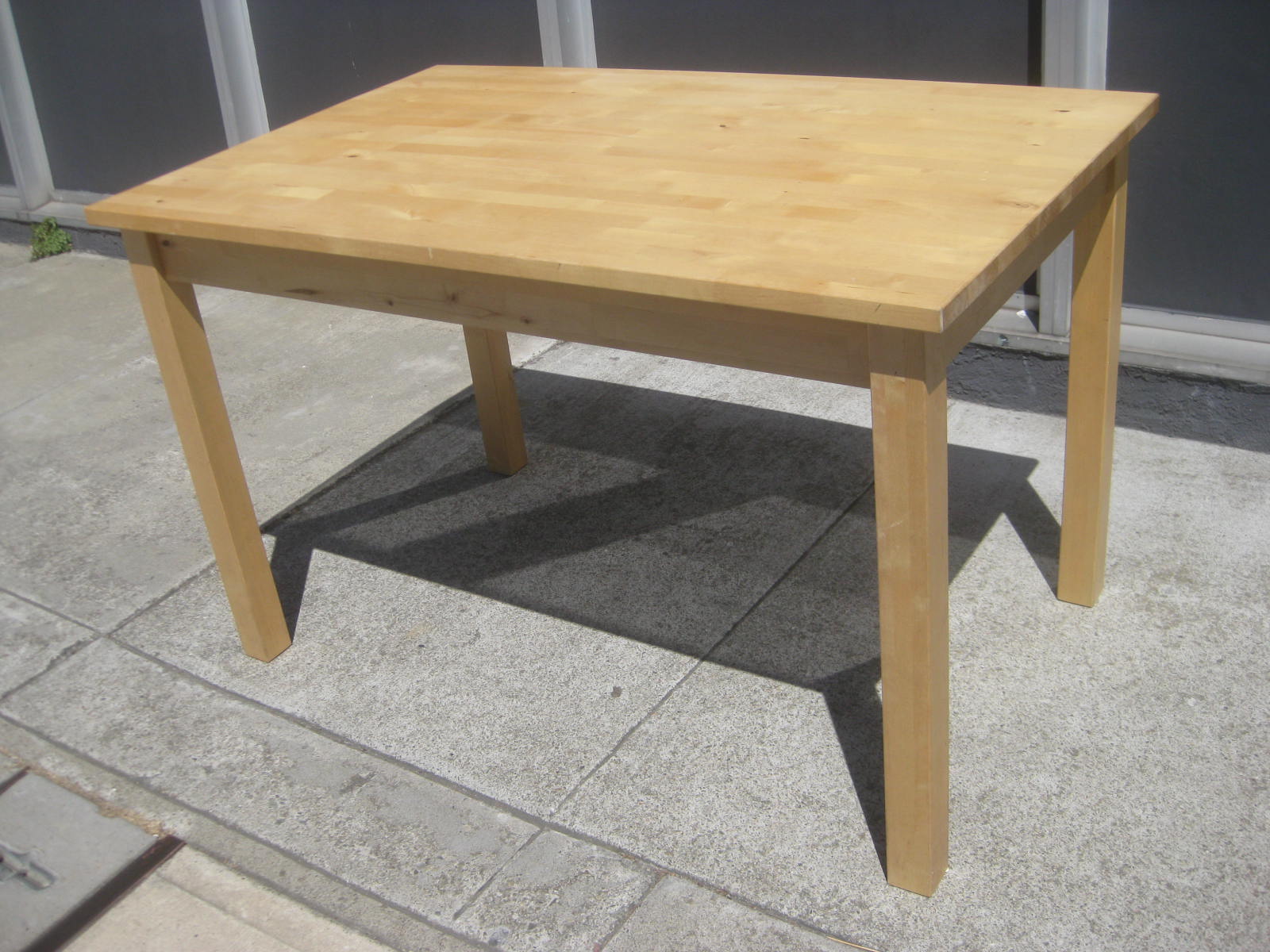 UHURU FURNITURE & COLLECTIBLES: SOLD - Ikea Wooden Dining ...