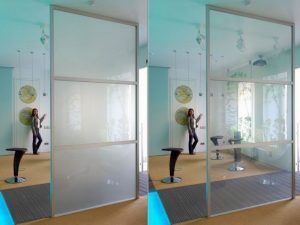 Electric Privacy Glass Screen