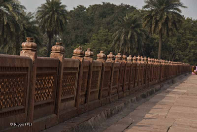 Posted by Ripple (VJ) :  Humayun's Tomb, Delhi : Entry for main Tomb...The actual tomb of Humayun - the second Mughal emperor.Side view of Humayun's TombEntry for main Tomb...Series of pillars @ Humayun's Tomb, DelhiHumayun's Tomb is very well maintained...Light passing through a window @ Humayun's Tomb, DelhiBeautiful light pattern created by jaali in window @ Humayun's Tomb, DelhiLight pattern created by window light in a pillar @ Humayun's Tomb, DelhiLight pattern inside water body in front of Humayun's Tomb, Delhi