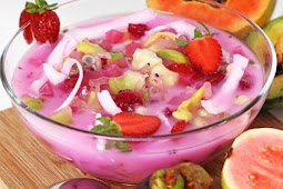 Resep Cara Membuat Es buah Segar dan Enak + Susu