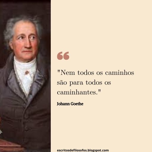 Pensamentos de Johann Goethe