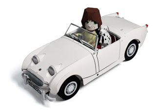 Austin-Healey Sprite Papercraft