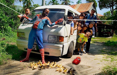 funny pictures real human spiderman