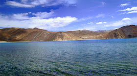 panoramic view of Ladakh lake