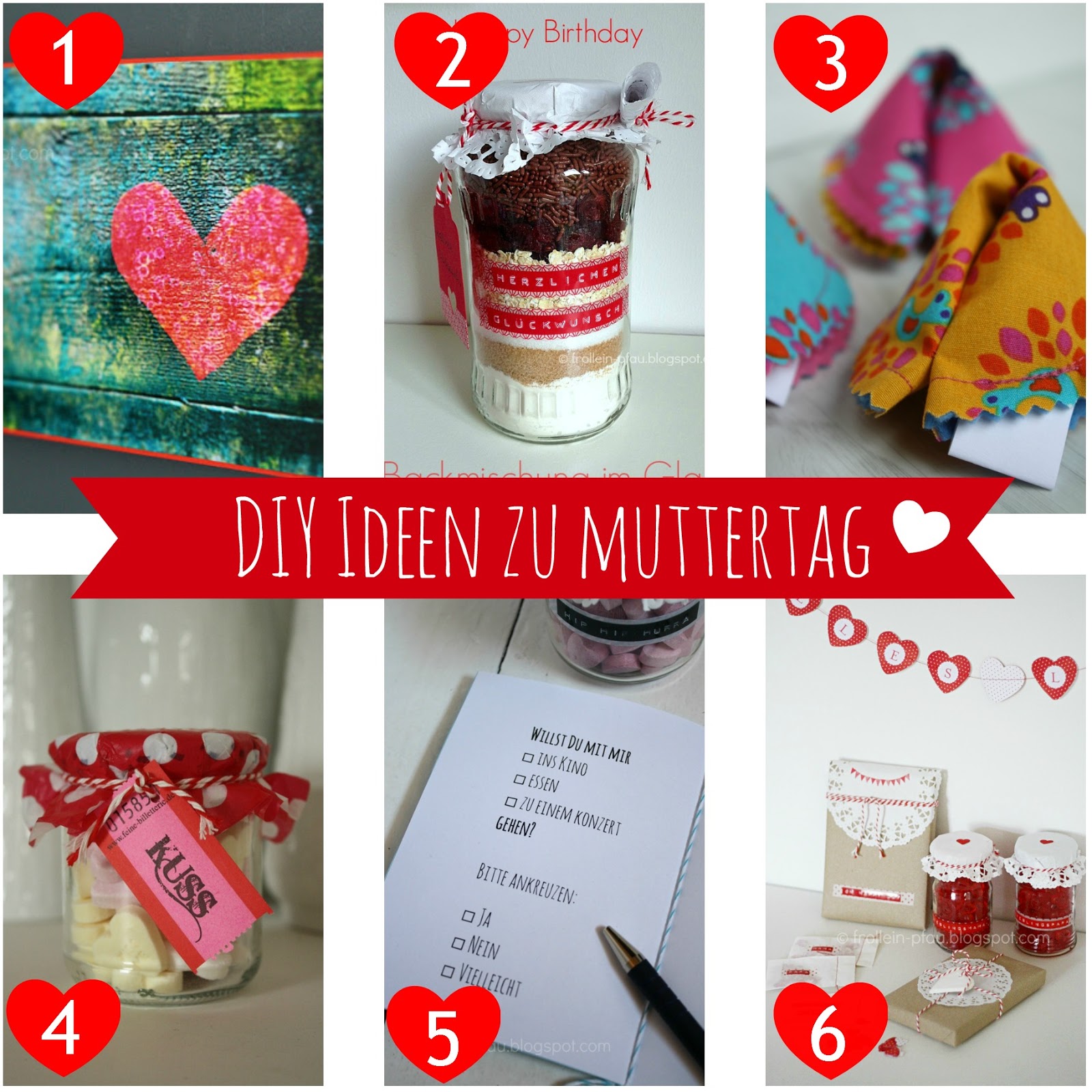 Frollein Pfau: Last minute DIY Ideen zu Muttertag