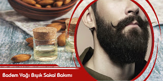 Badem Yağı Bıyık Sakal Bakımı