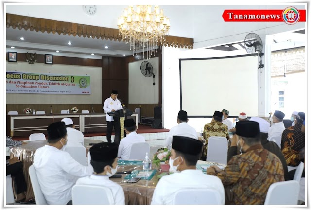  FGD Para Huffazh dan Pimpinan Pondok Tahfizh Al-Qur'an se-Sumatera Utara